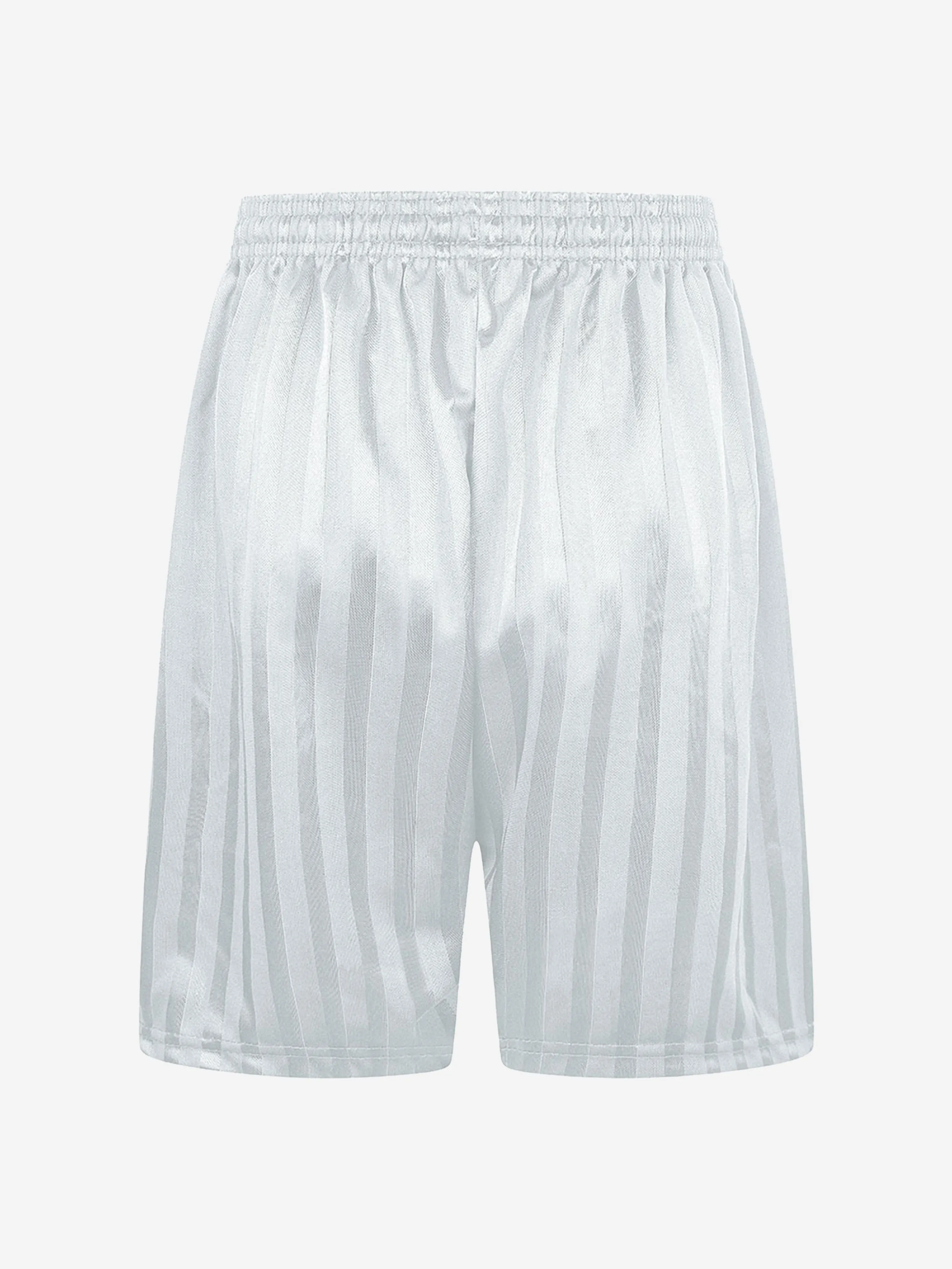 Zeco Kids School Schattenstreifen Shorts in Weiß