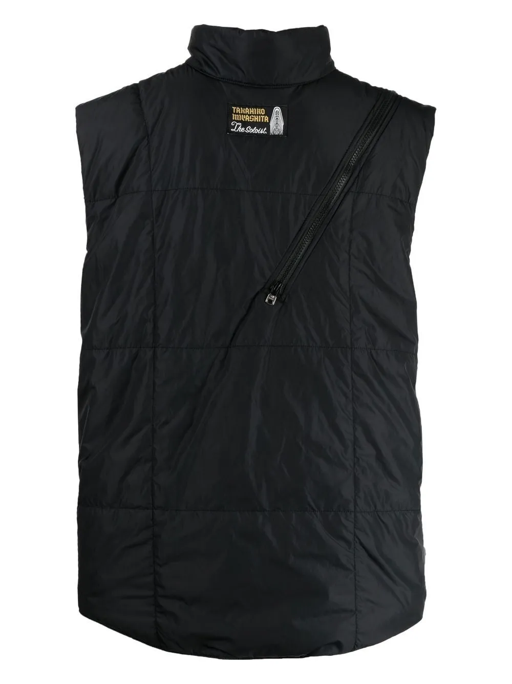 Zip-Detail Padded Gilet Jacket winter jackets clearance