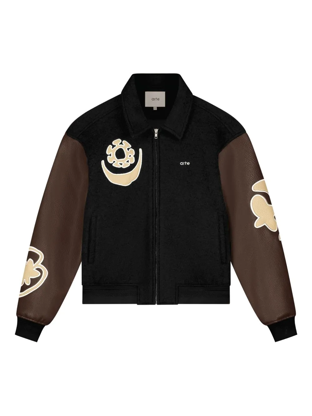 Zip-Up Bomber Jacket winter jackets clearance