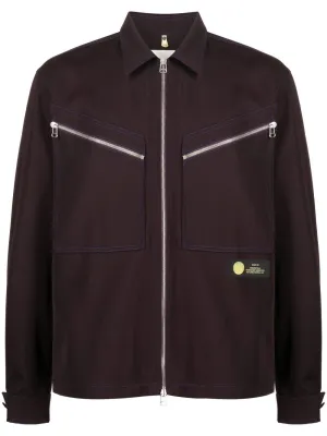Zip-Up Shirt Jacket winter jackets clearance