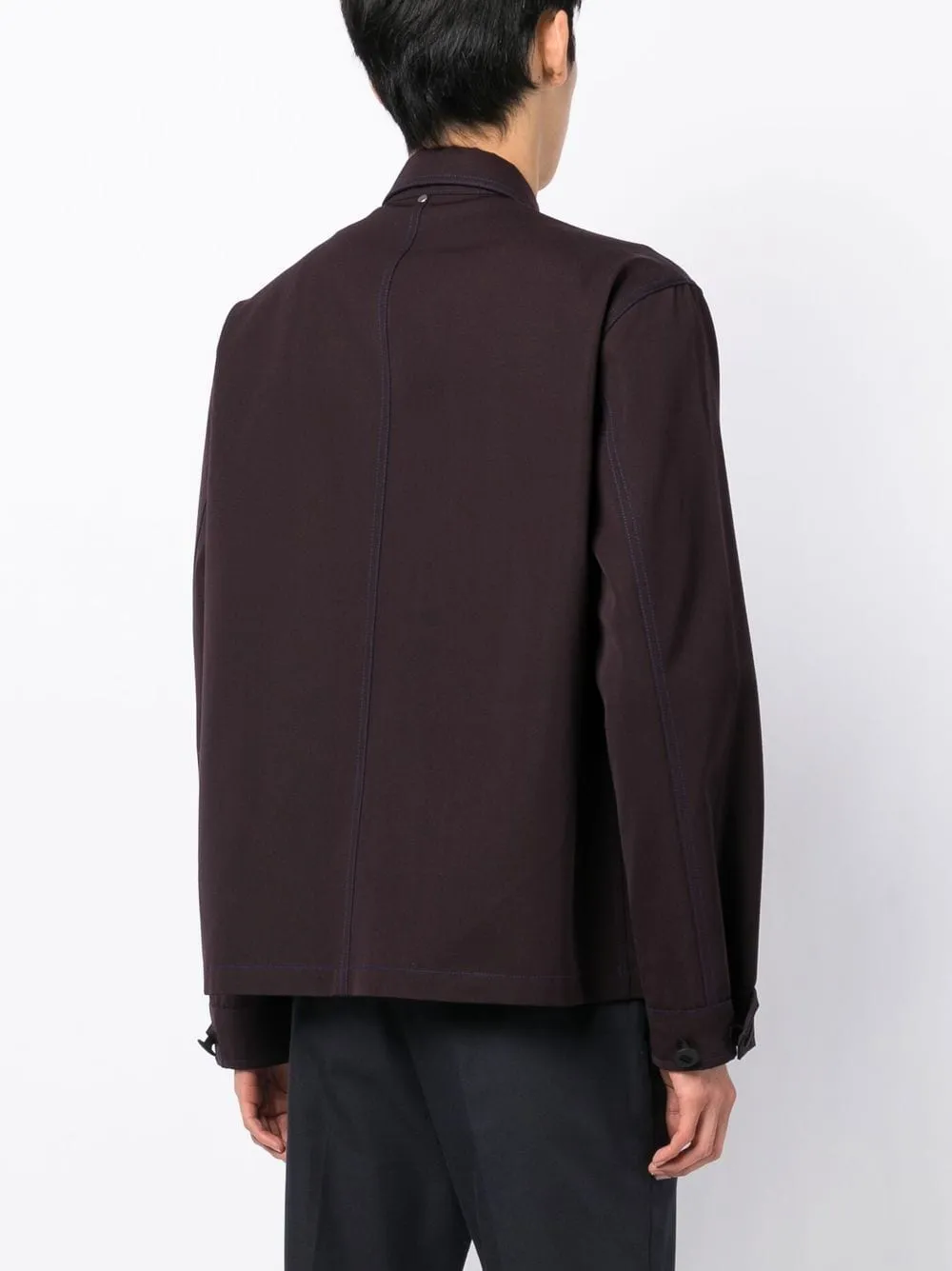 Zip-Up Shirt Jacket